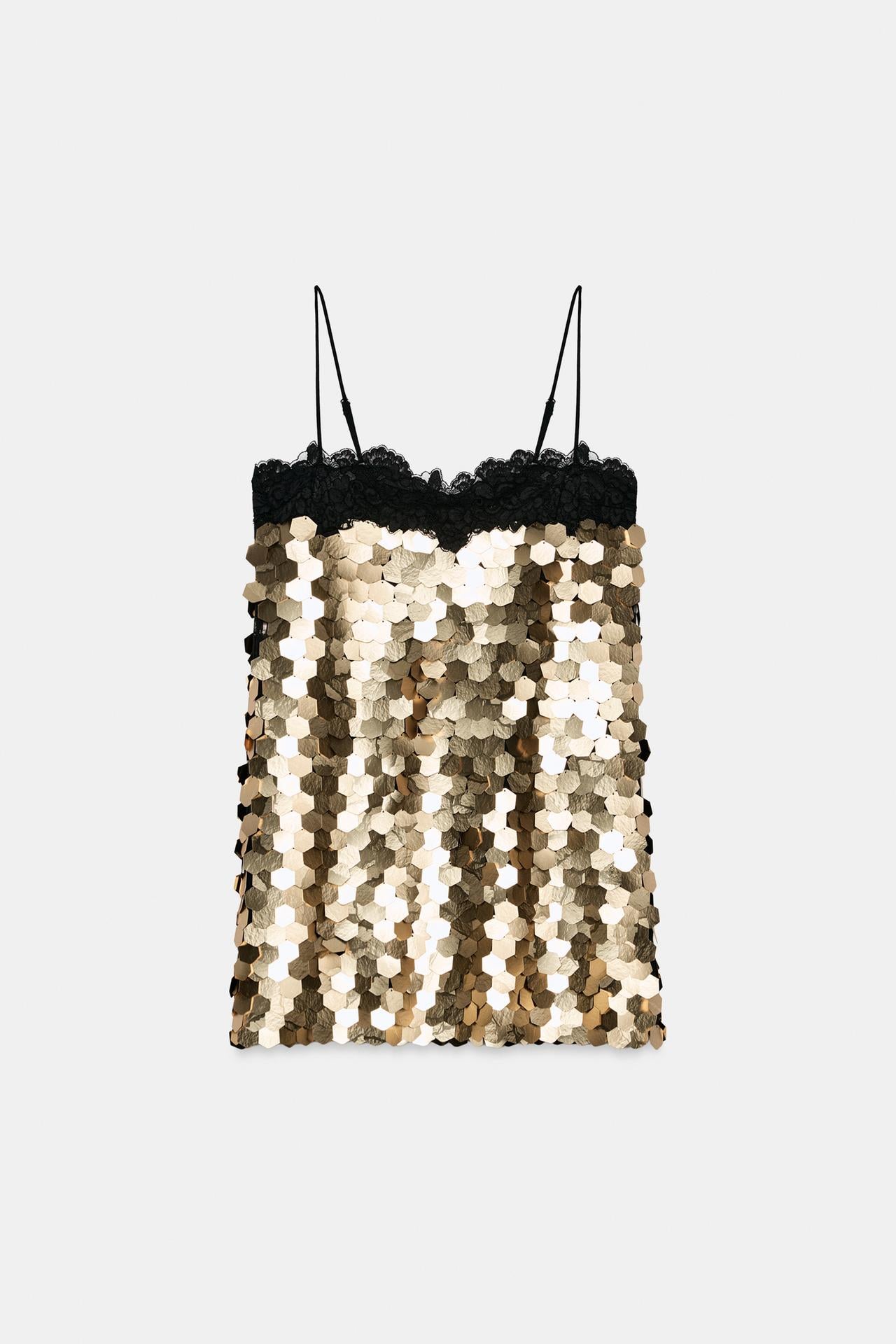 ZARA
sequin mini dress