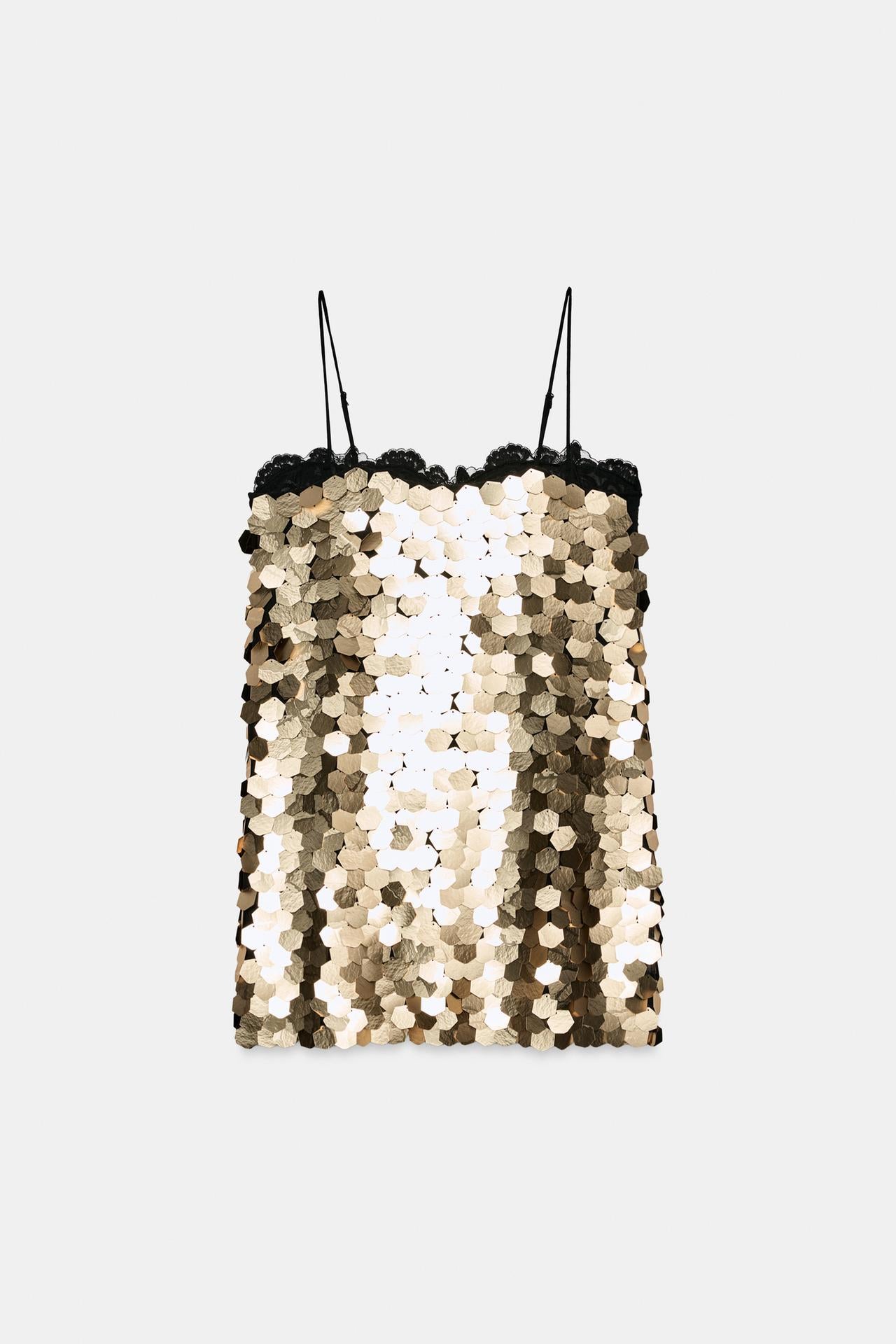 ZARA
sequin mini dress