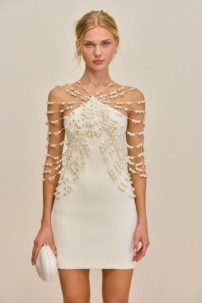 CULT GAIA
oliviana knit dress - off white
