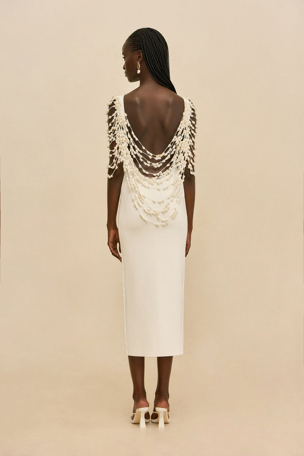 CULT GAIA
meri knit dress - off white