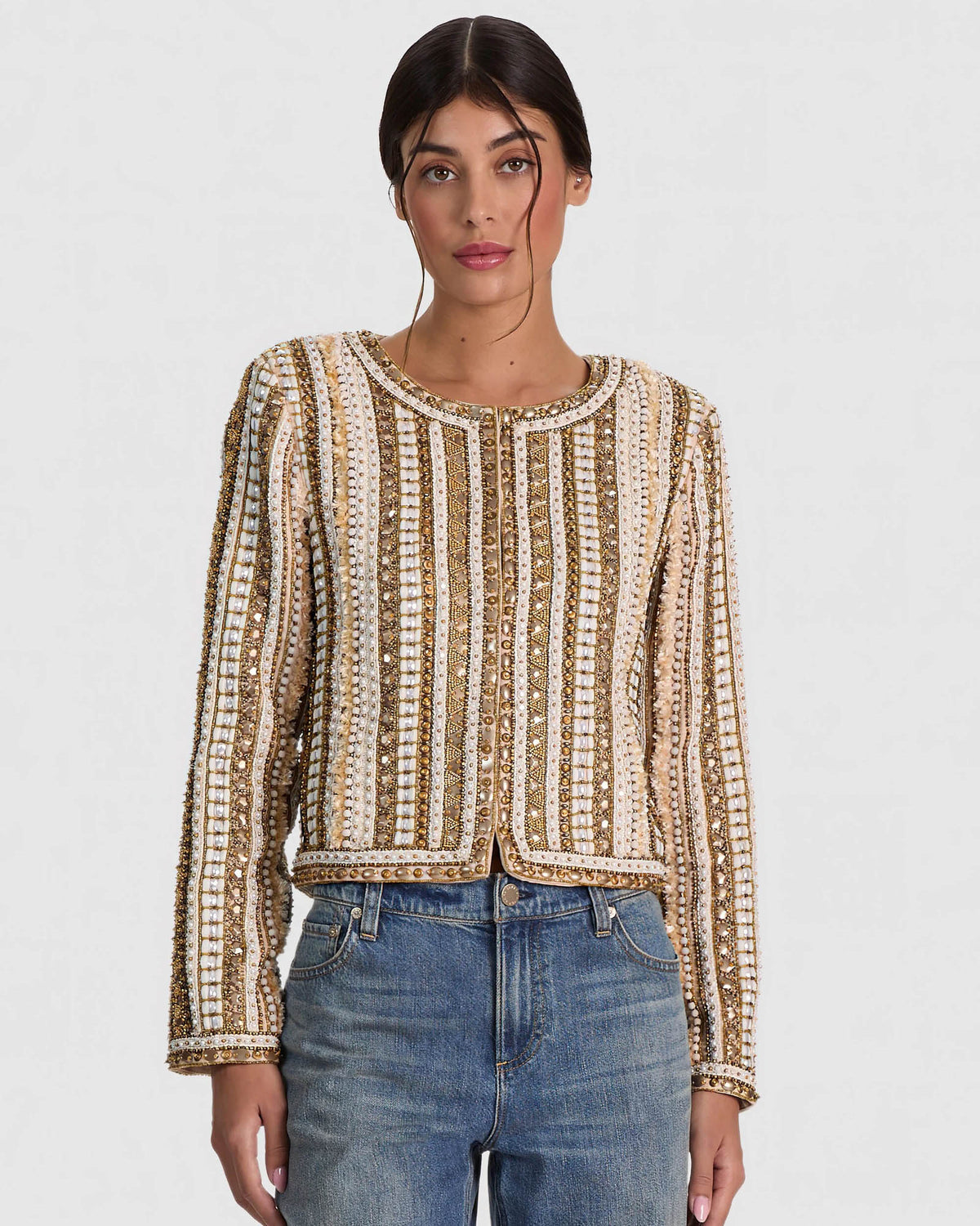 ALICE + OLIVIA Kidman Boxy Jacket