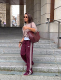 ADIDAS
originals joggers in burgundy
