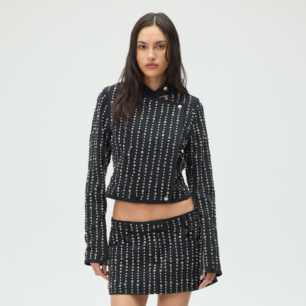 KITH
lisa for kith women deion studded denim jacket
