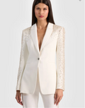 ALICE + OLIVIA
breann embellished fitted blazer