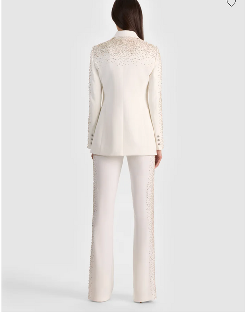 ALICE + OLIVIA
breann embellished fitted blazer