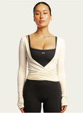 437
the ballet wrap in cream