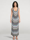 MISSONI
metallic knit maxi dress