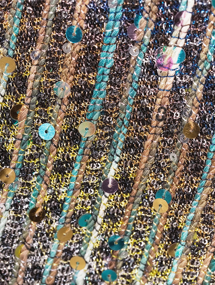 MISSONI
sequin knit maxi dress