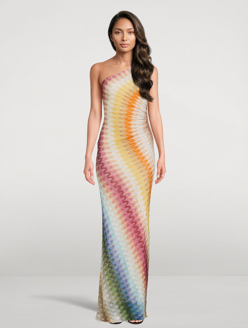 MISSONI
one-shoulder maxi dress