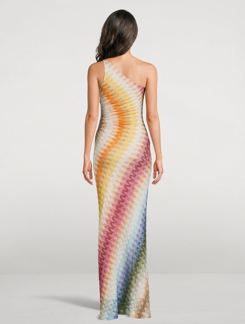 MISSONI
one-shoulder maxi dress